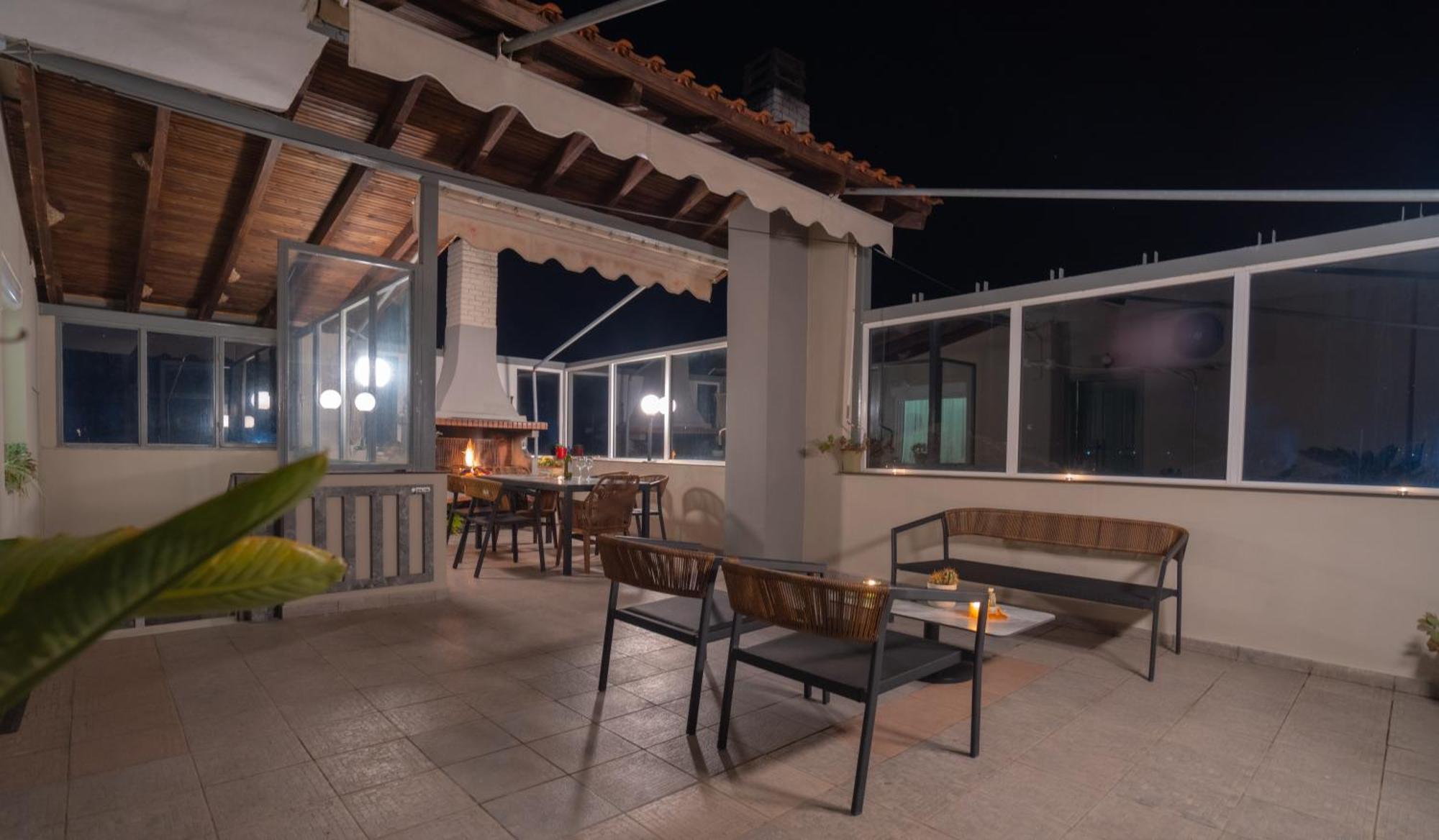 Marvic House Villa Exaplatanos Exterior photo